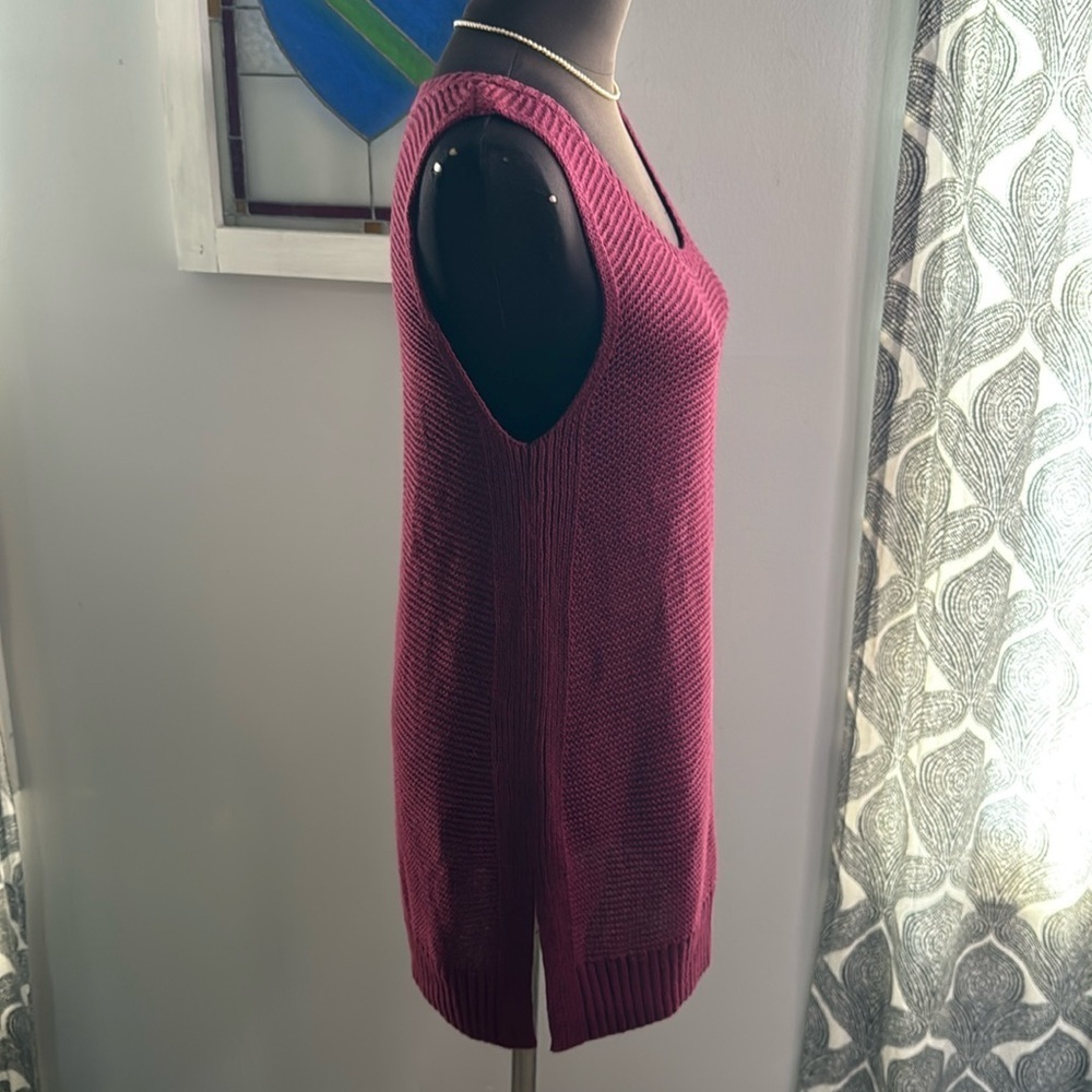 Gap 100% Cotton Knit Tunic Tank/ Mini Dress SZ Medium - Picture 7 of 9